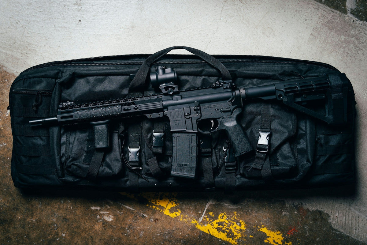 Inside Soft Sided Tactical Rifle Cases for Discreet Carry - VULCAN