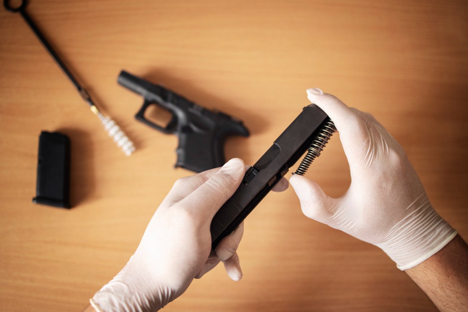 Removing Old Oil Before Cleaning - VULCAN