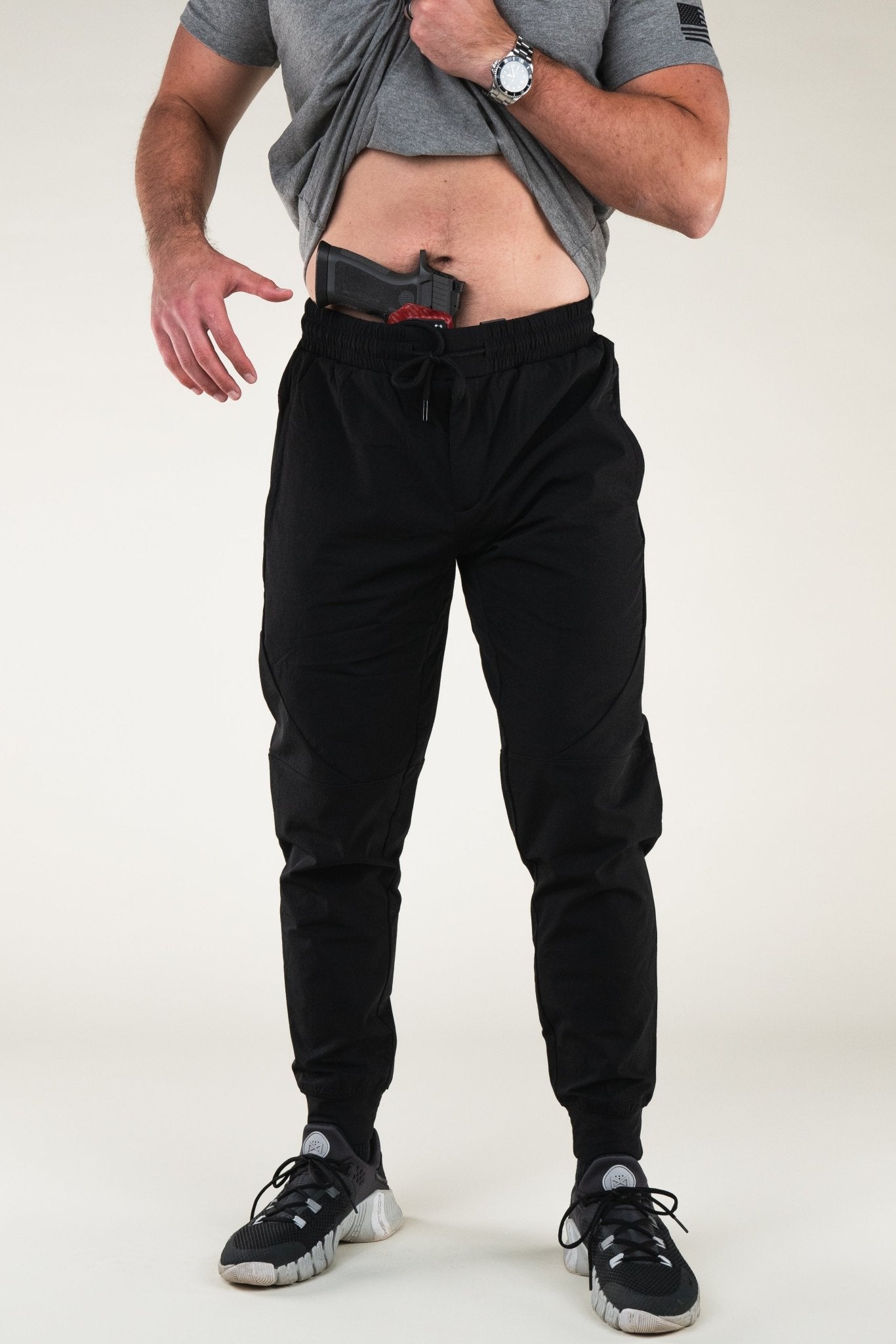 Carrier Traveler Joggers - Midnight Black - VULCAN
