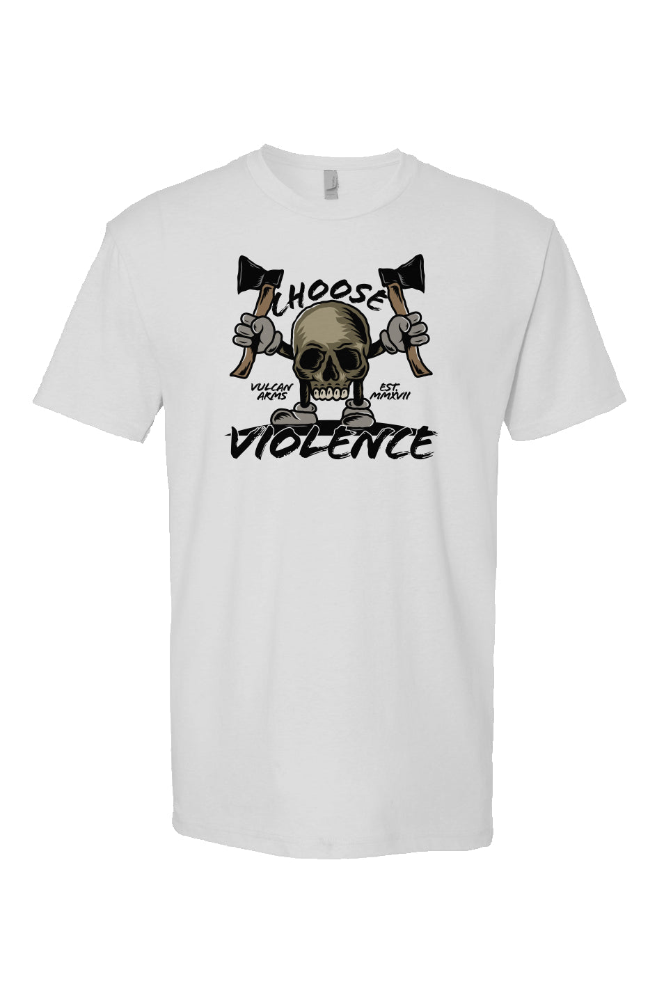 CHOOSE VIOLENCE T - SHIRT - VULCAN
