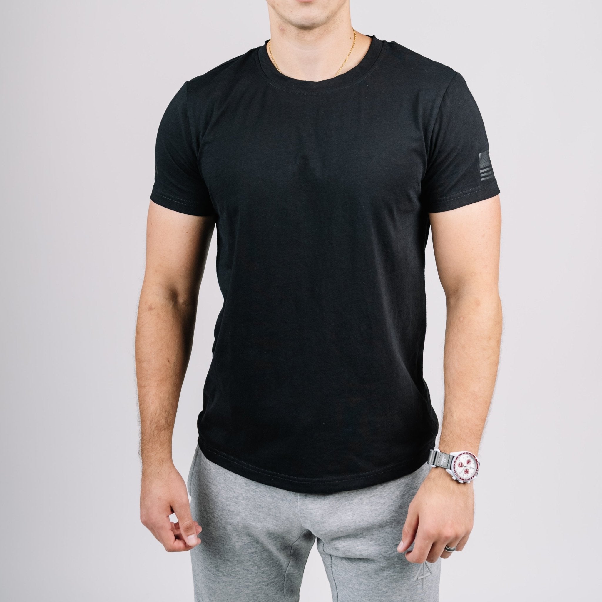 EDC ConcealTee™ - Black/Black - VULCAN