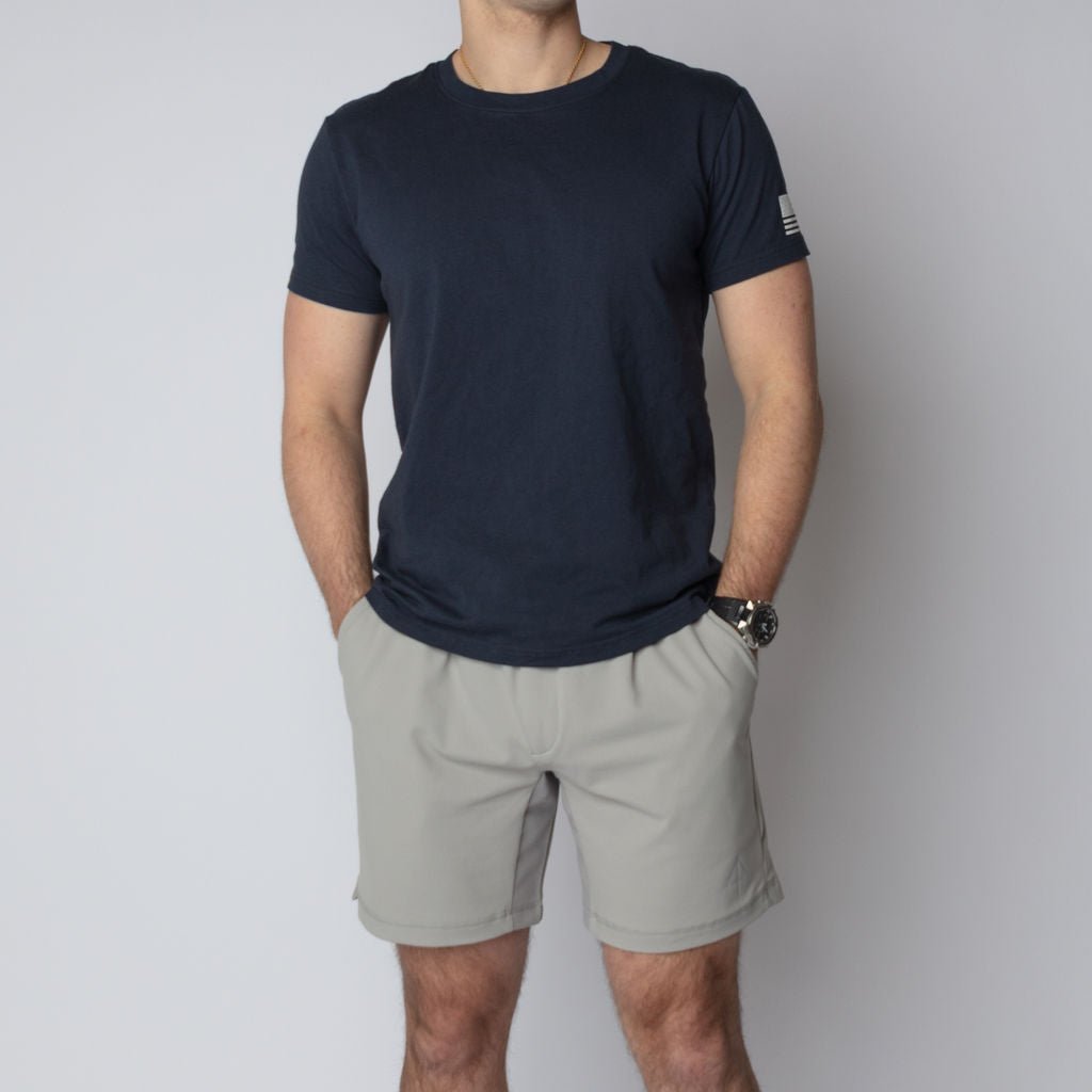 NEW! Carrier Shorts Mk.II - Chalk Grey 7" - VULCAN