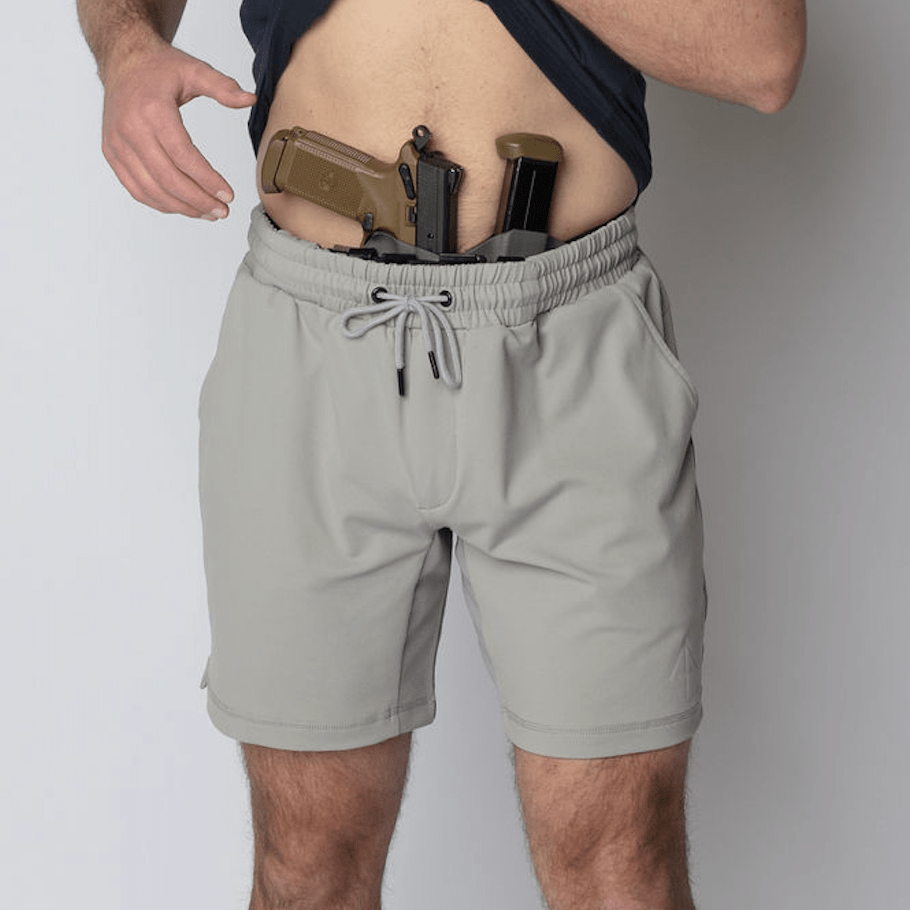 NEW! Carrier Shorts Mk.II - Chalk Grey 7" - VULCAN