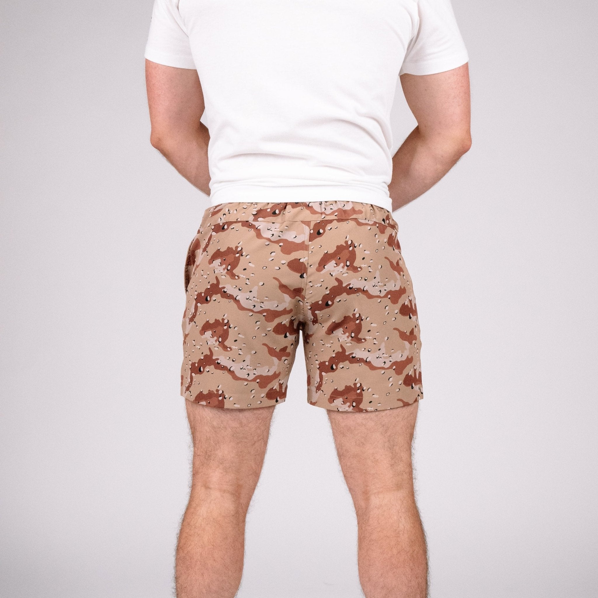 NEW! Carrier Training Shorts - Desert Camo 5" - VULCAN