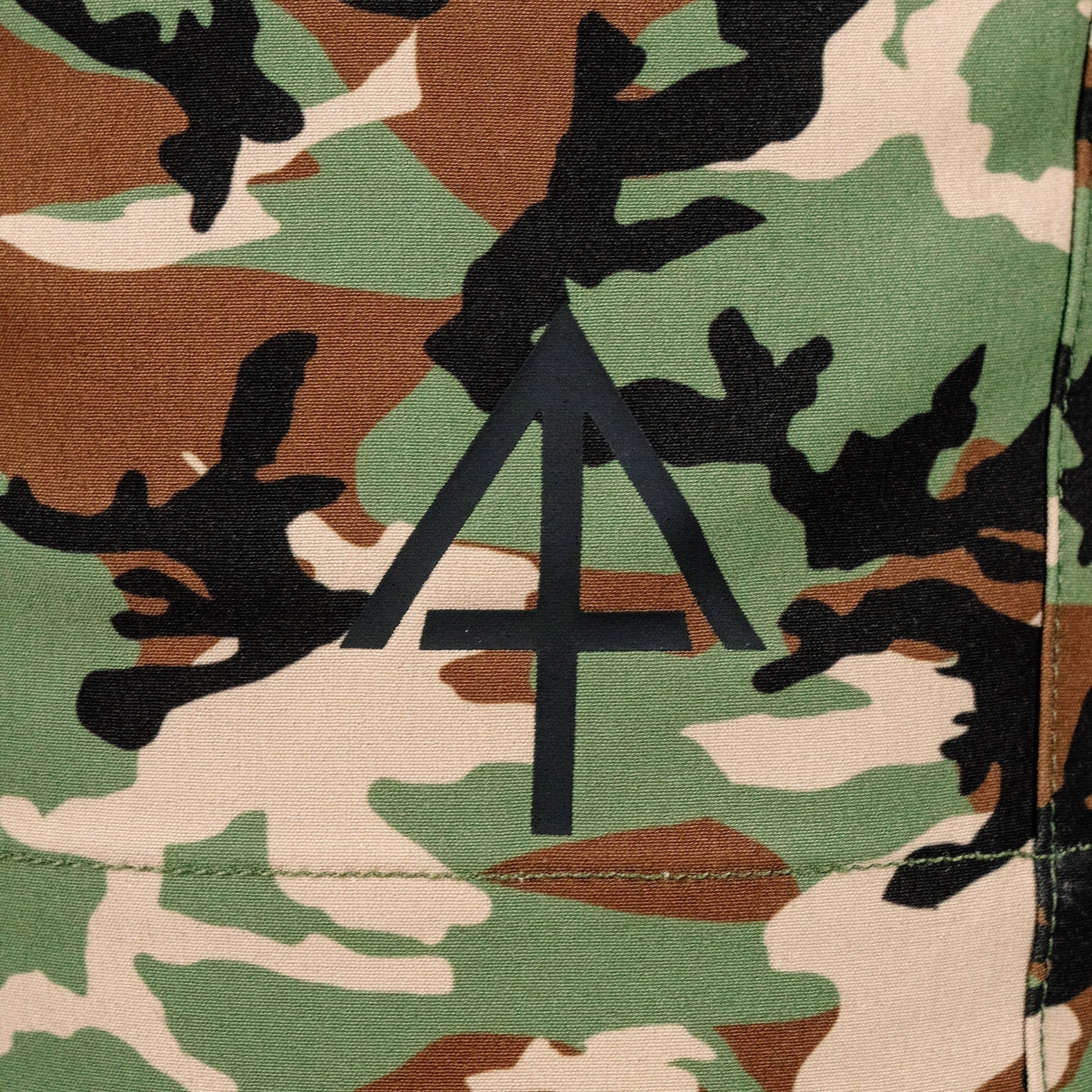 NEW! Carrier Training Shorts - Woodland Camo 5" - VULCAN