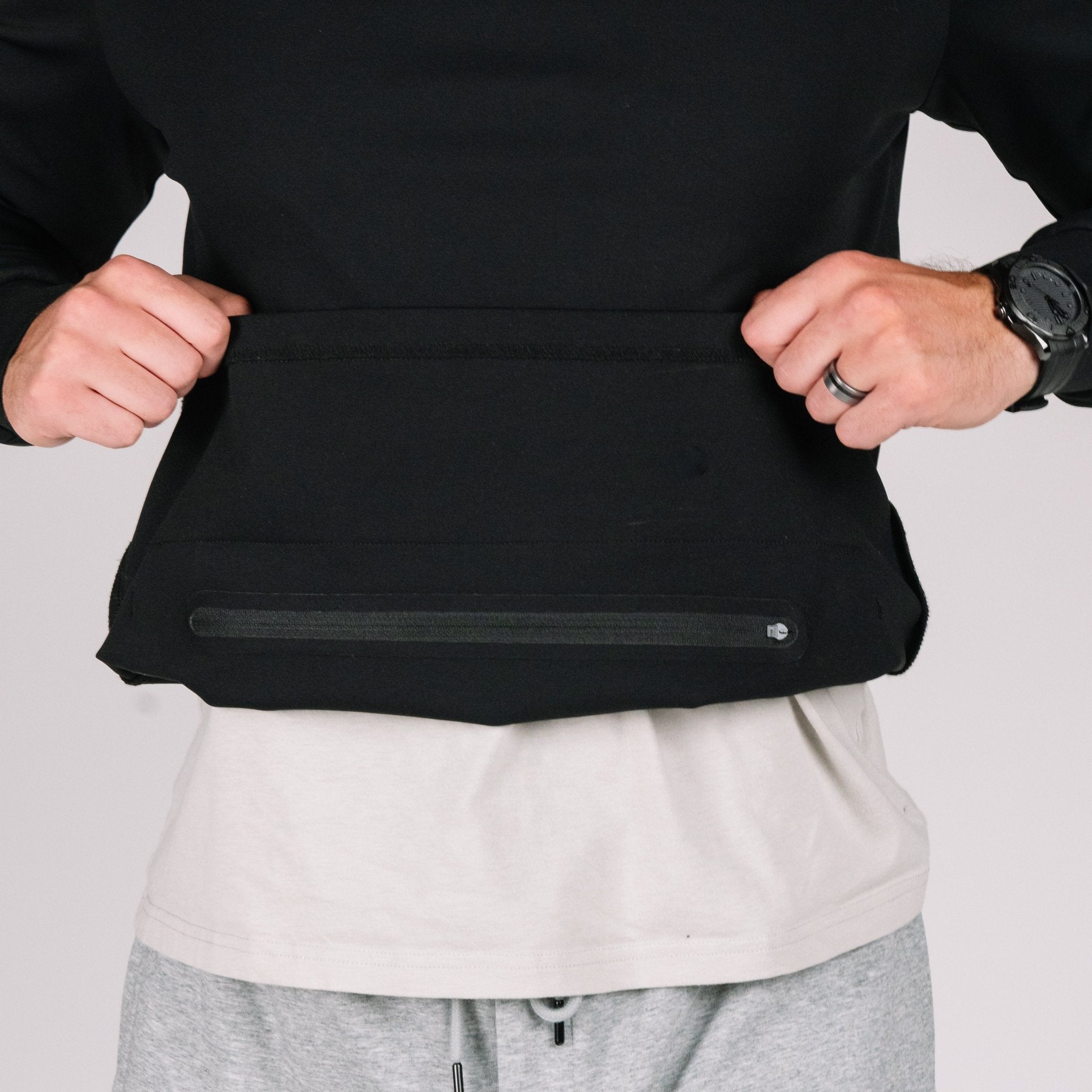 NEW! Durable Hoodie - Midnight Black - VULCAN