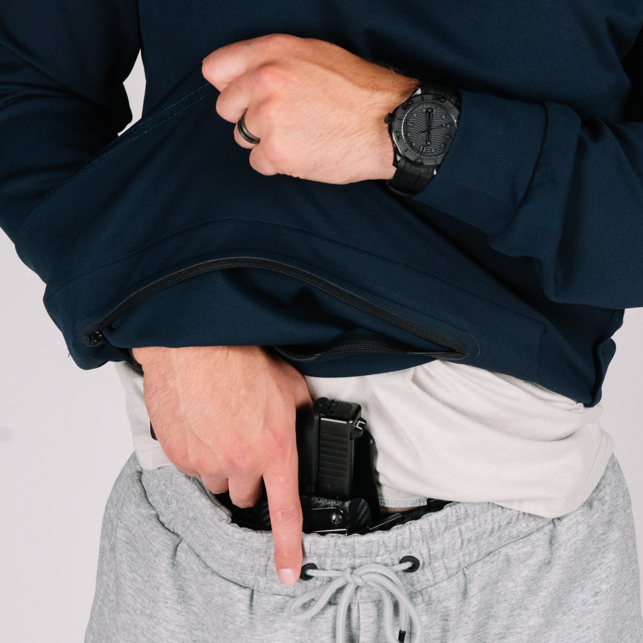 NEW! Durable Hoodie - Navy Blue - VULCAN