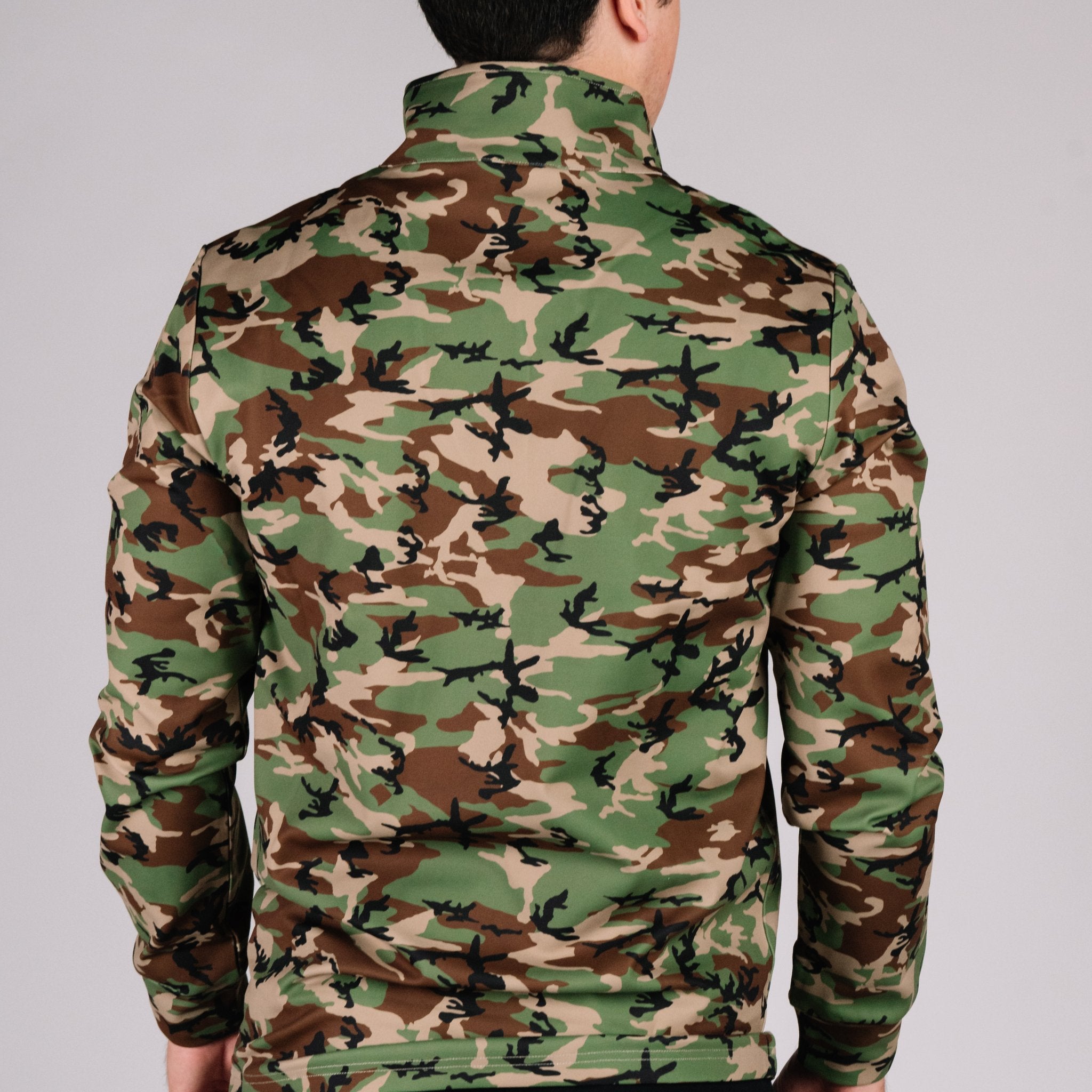 NEW! Durable Quarter Zip - Woodland Camo - VULCAN