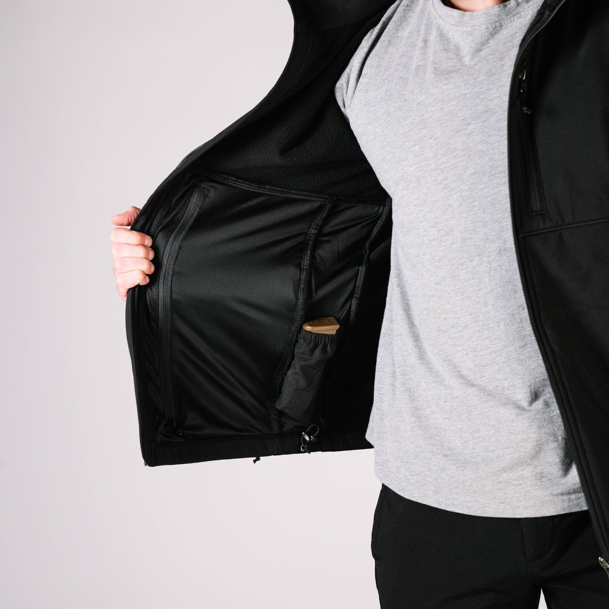 NEW! Tactical Jacket Alpha - Midnight Black - VULCAN