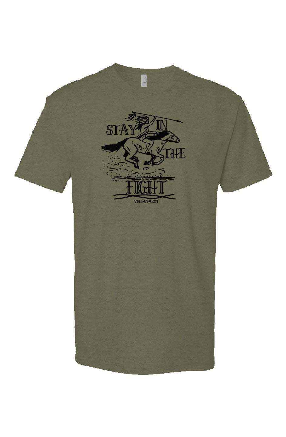 STAY IN THE FIGHT T - SHIRT - VULCAN