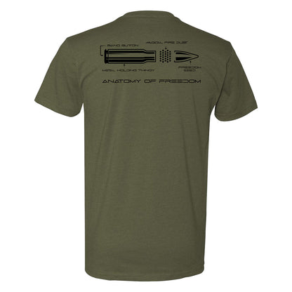 ANATOMY OF FREEDOM T - SHIRT - VULCAN