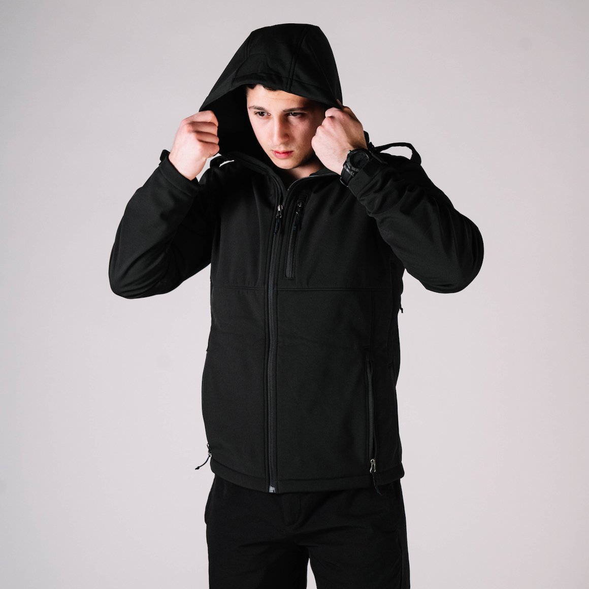 NEW! Tactical Jacket Alpha - Midnight Black - VULCAN