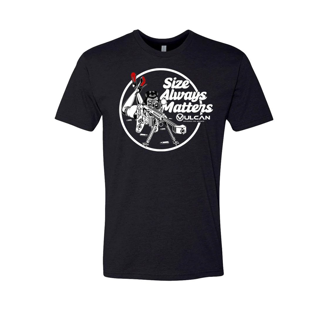 Size Always Matters T-shirt - VULCAN